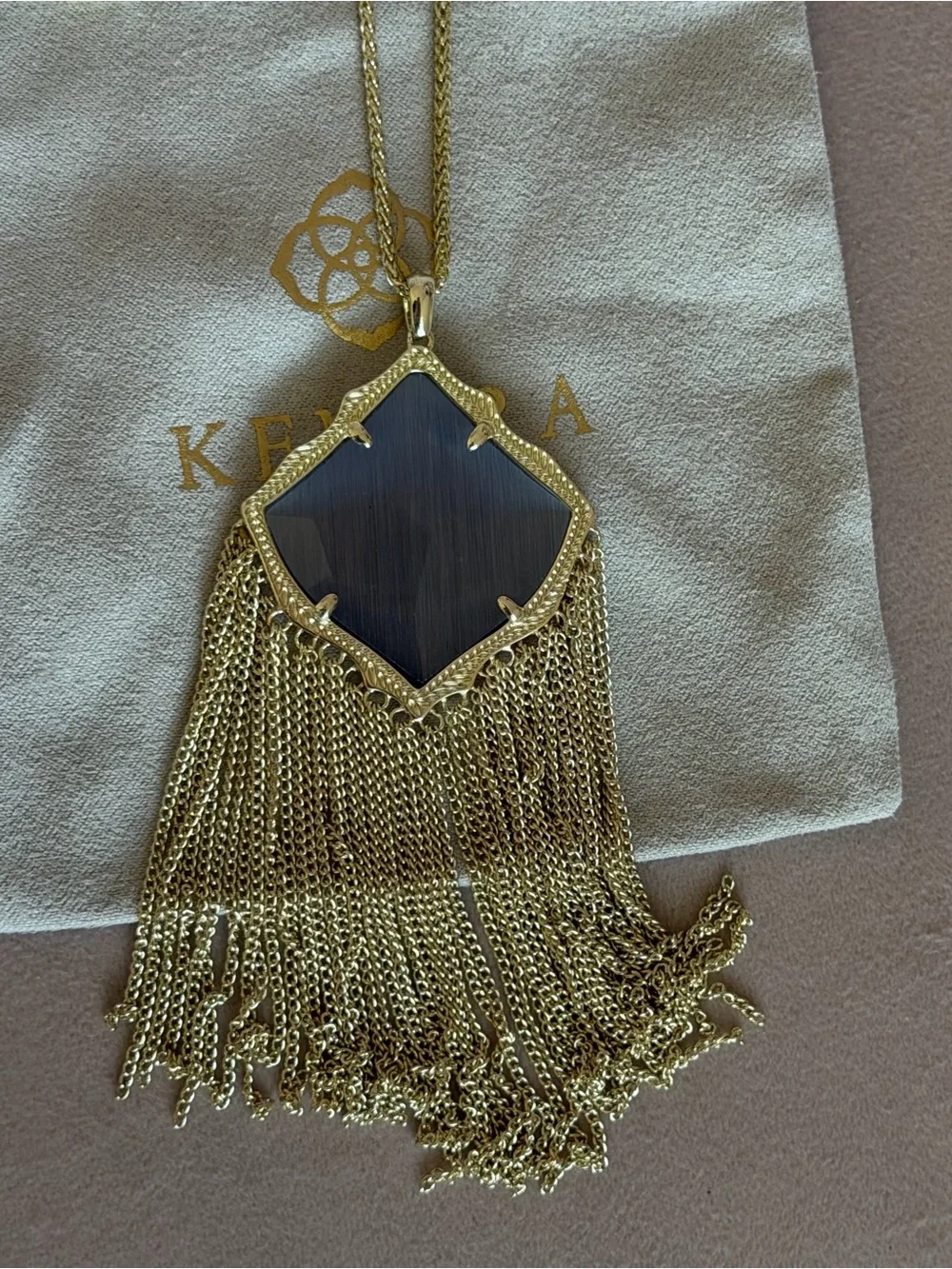 Kendra Scott excellent rhodium